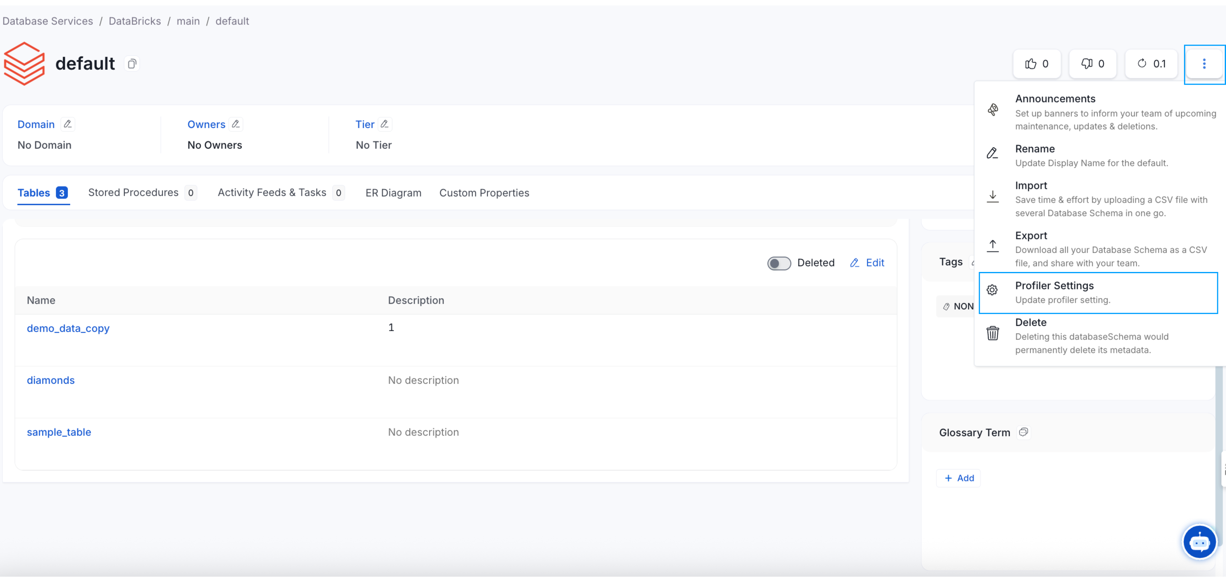 Database Storage Config - 1
