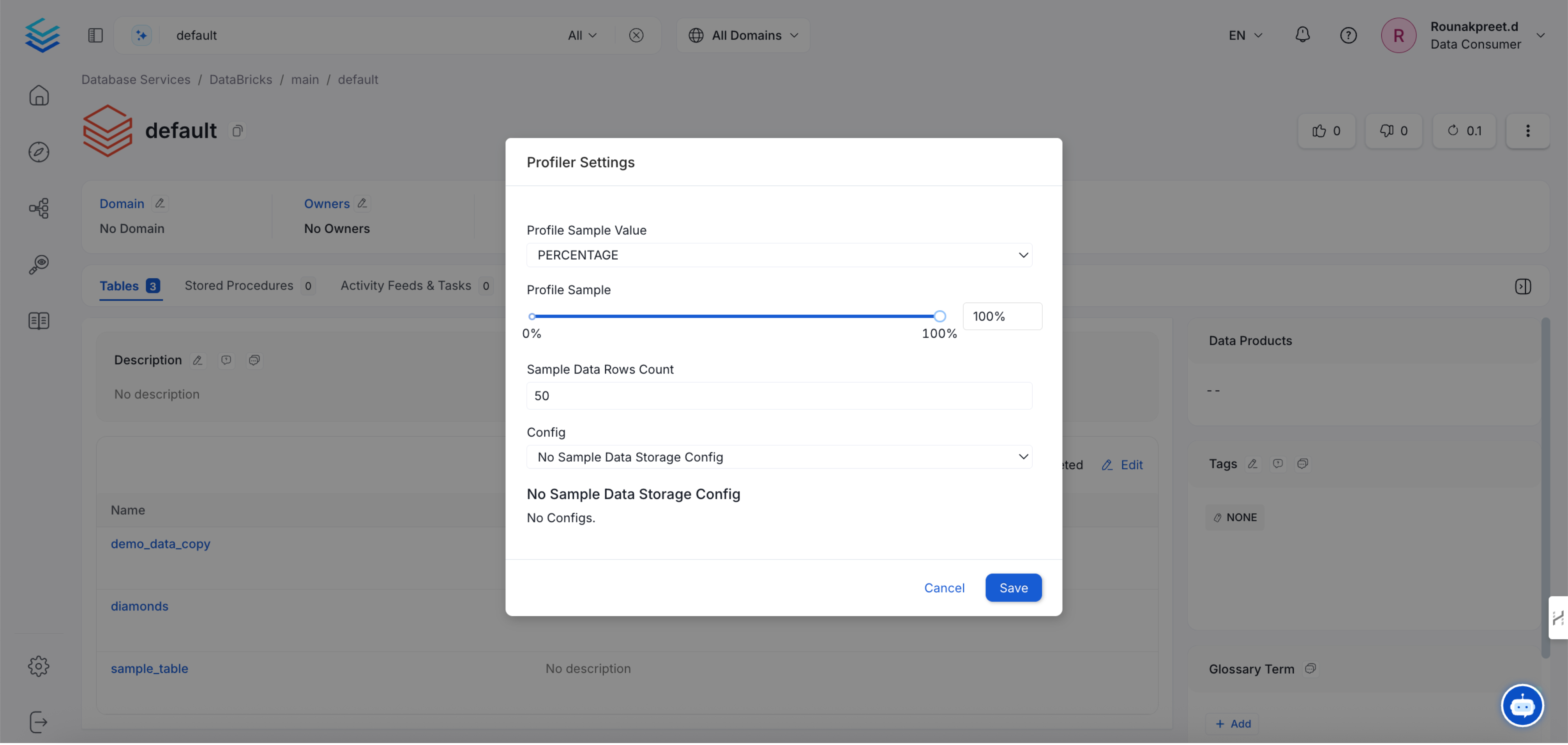 Database Storage Config - 2