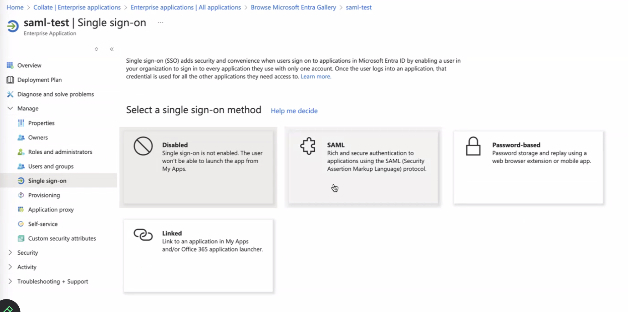 saml-create-single-sign-On