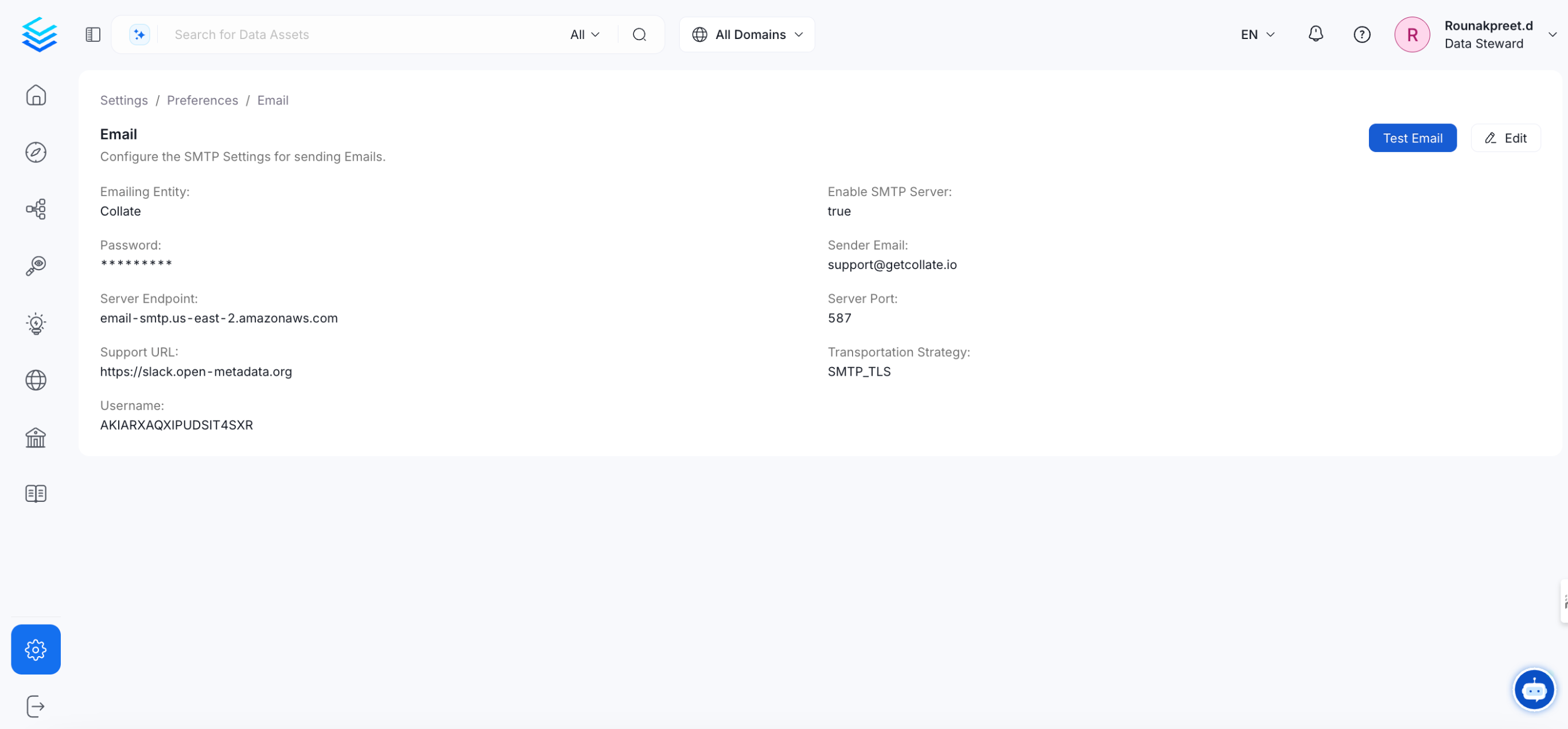 Email Configuration