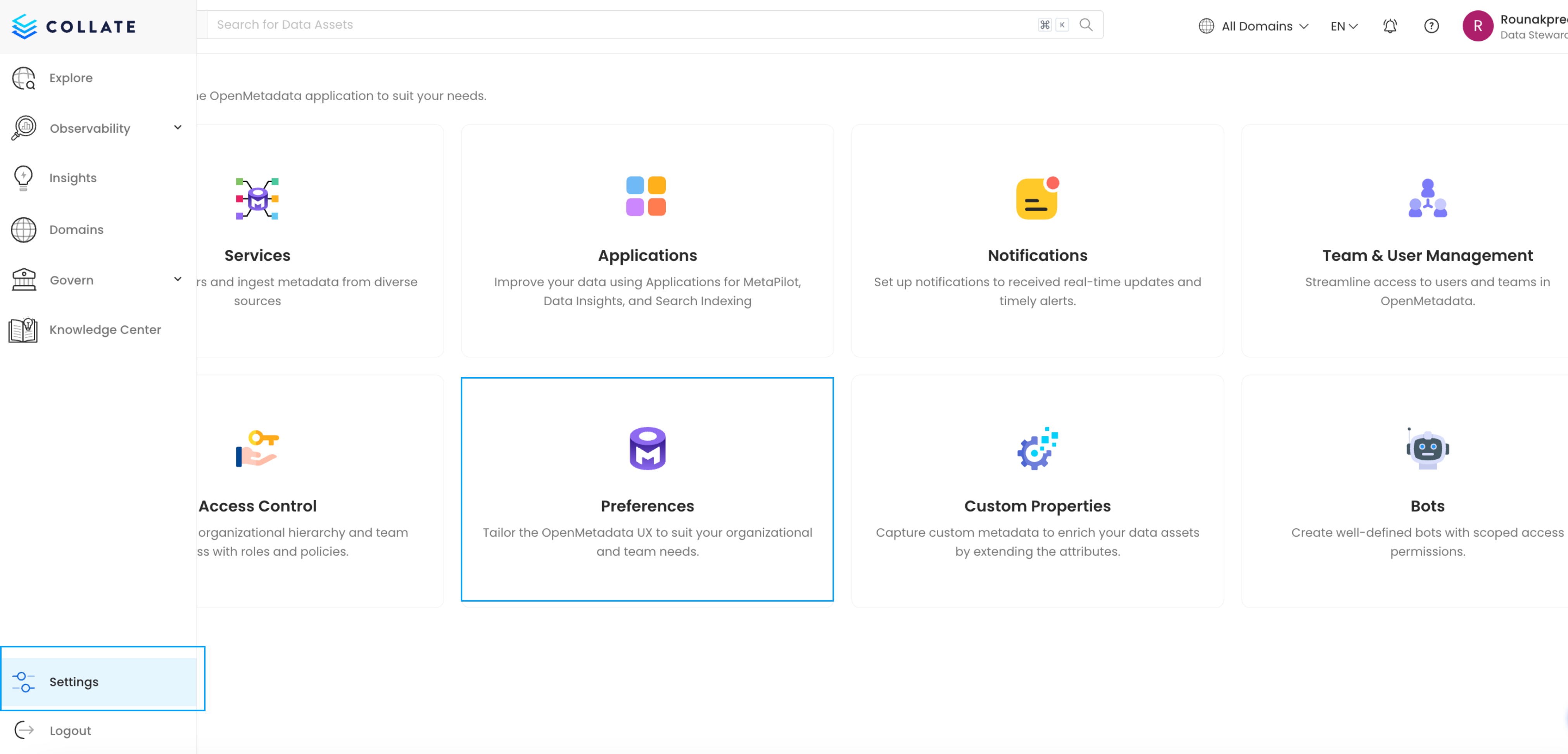 Set Up Personas
