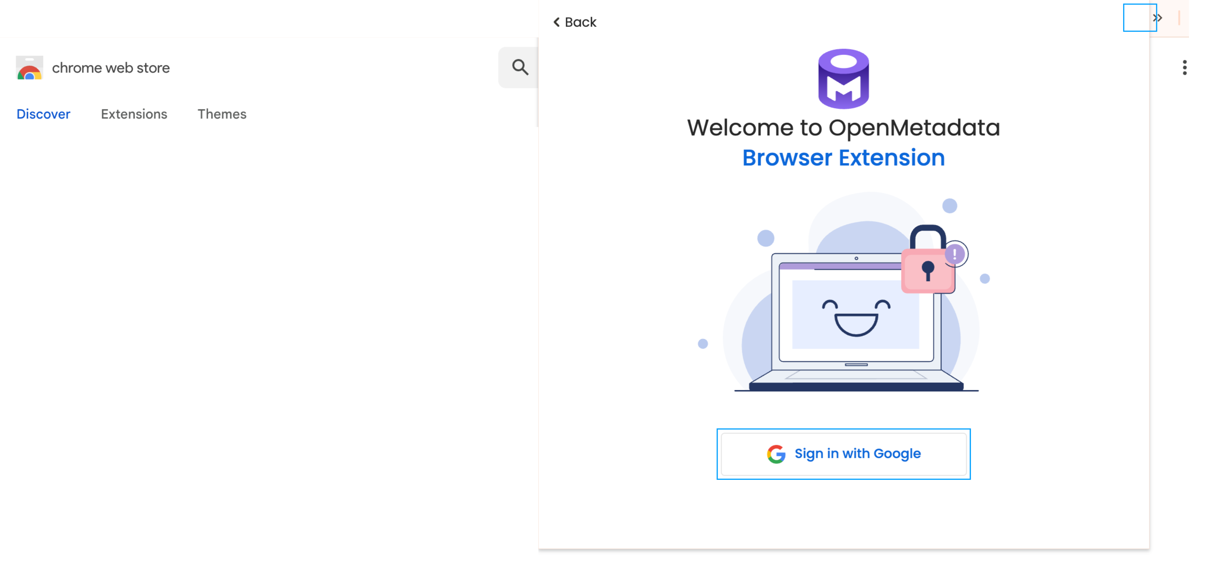 Sign-in process