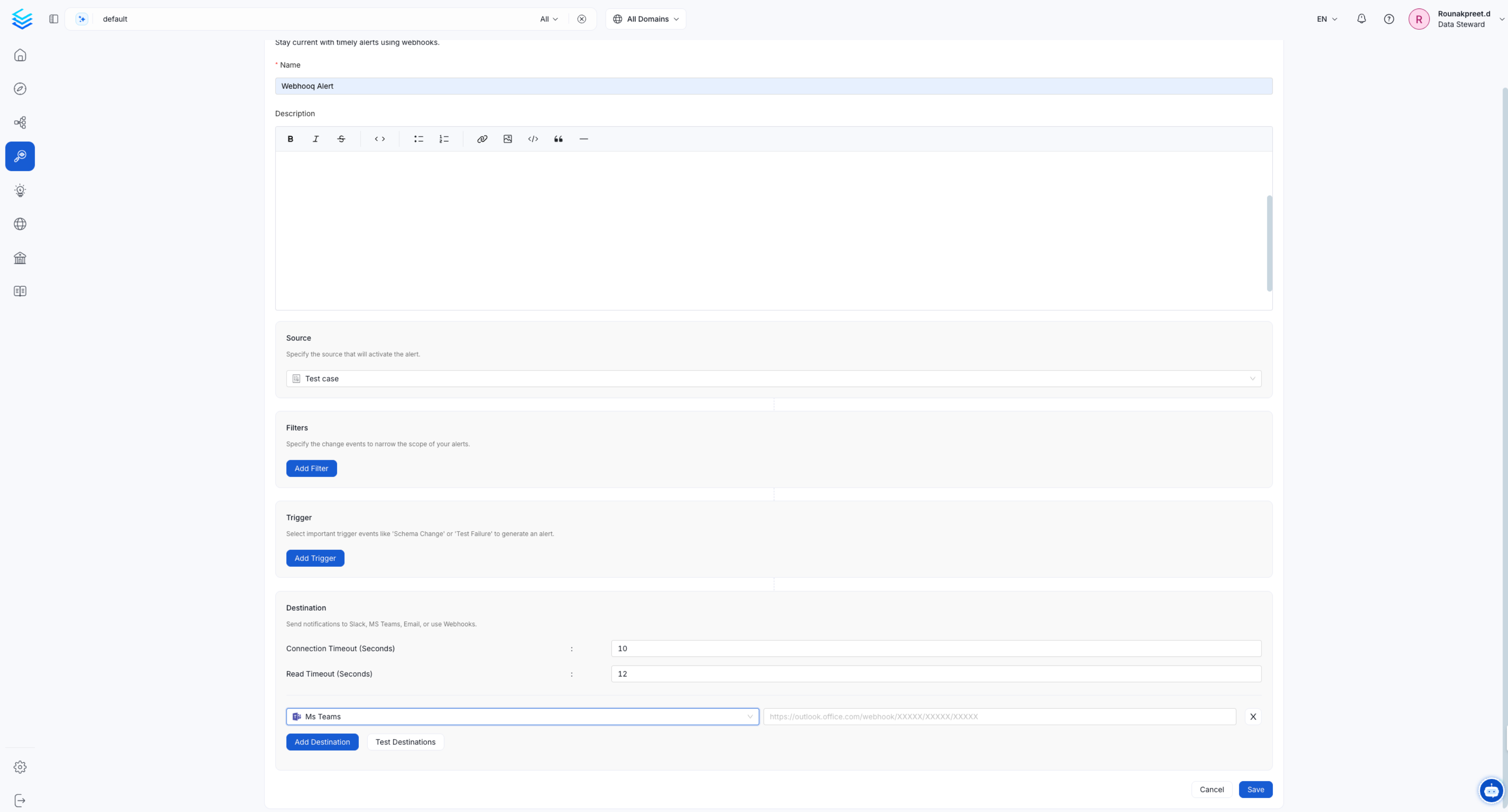 MS Team Webhook